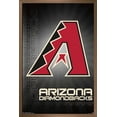 thumbnail image 1 of MLB Arizona Diamondbacks - Logo 16 Wall Poster, 14.725" x 22.375", Framed, 1 of 3