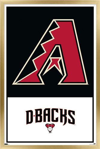 MLB Arizona Diamondbacks - Logo 22 Wall Poster, 22.375