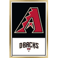 thumbnail image 1 of MLB Arizona Diamondbacks - Logo 22 Wall Poster, 22.375" x 34" Framed, 1 of 5