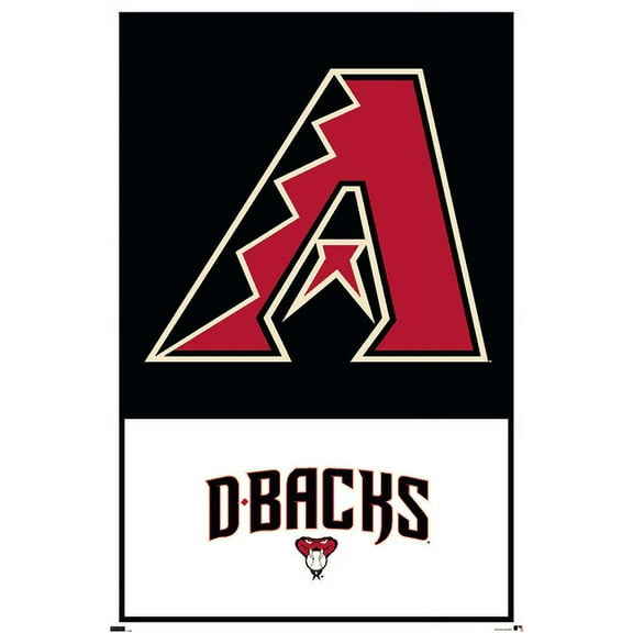 MLB Arizona Diamondbacks - Logo 22 Wall Poster, 22.375" x 34"