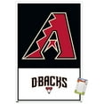 thumbnail image 1 of MLB Arizona Diamondbacks - Logo 22 Wall Poster, 22.375" x 34", 1 of 5