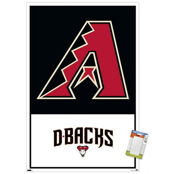 MLB Arizona Diamondbacks - Logo 22 Wall Poster, 22.375" x 34"