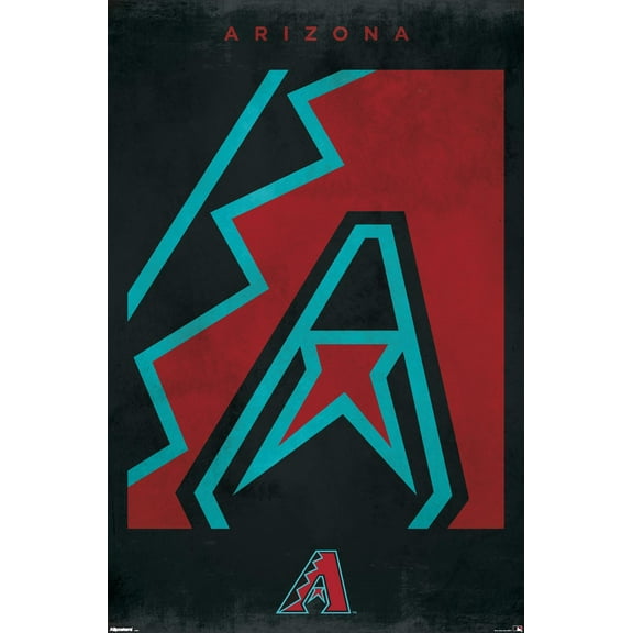 MLB Arizona Diamondbacks - Logo 25 Wall Poster, 22.375" x 34"