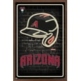 thumbnail image 1 of MLB Arizona Diamondbacks - Neon Helmet 23 Wall Poster, 22.375" x 34" Framed, 1 of 6