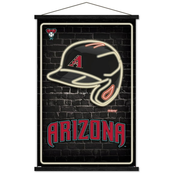 Arizona Diamondbacks 24" x 34.75" Magnetic Framed Team Poster