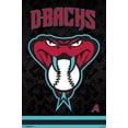 thumbnail image 1 of MLB Arizona Diamondbacks - Snake Head Logo Wall Poster, 22.375" x 34", 1 of 2