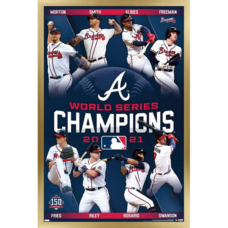 MLB Atlanta Braves - Logo 22 Wall Poster, 22.375 x 34