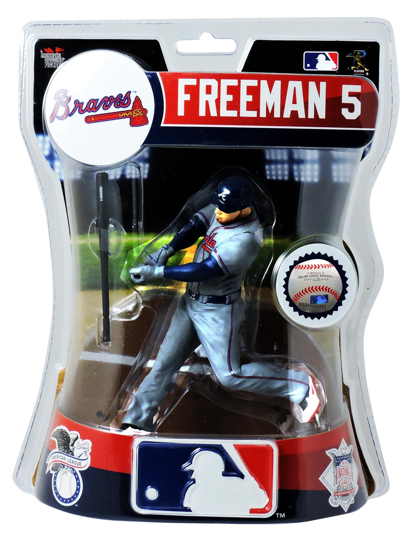 McFarlane Import Dragons FREDDIE FREEMAN #5 Atlanta BRAVES