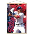 thumbnail image 1 of MLB Atlanta Braves - Austin Riley 22 Wall Poster with Magnetic Frame, 22.375" x 34", 1 of 6