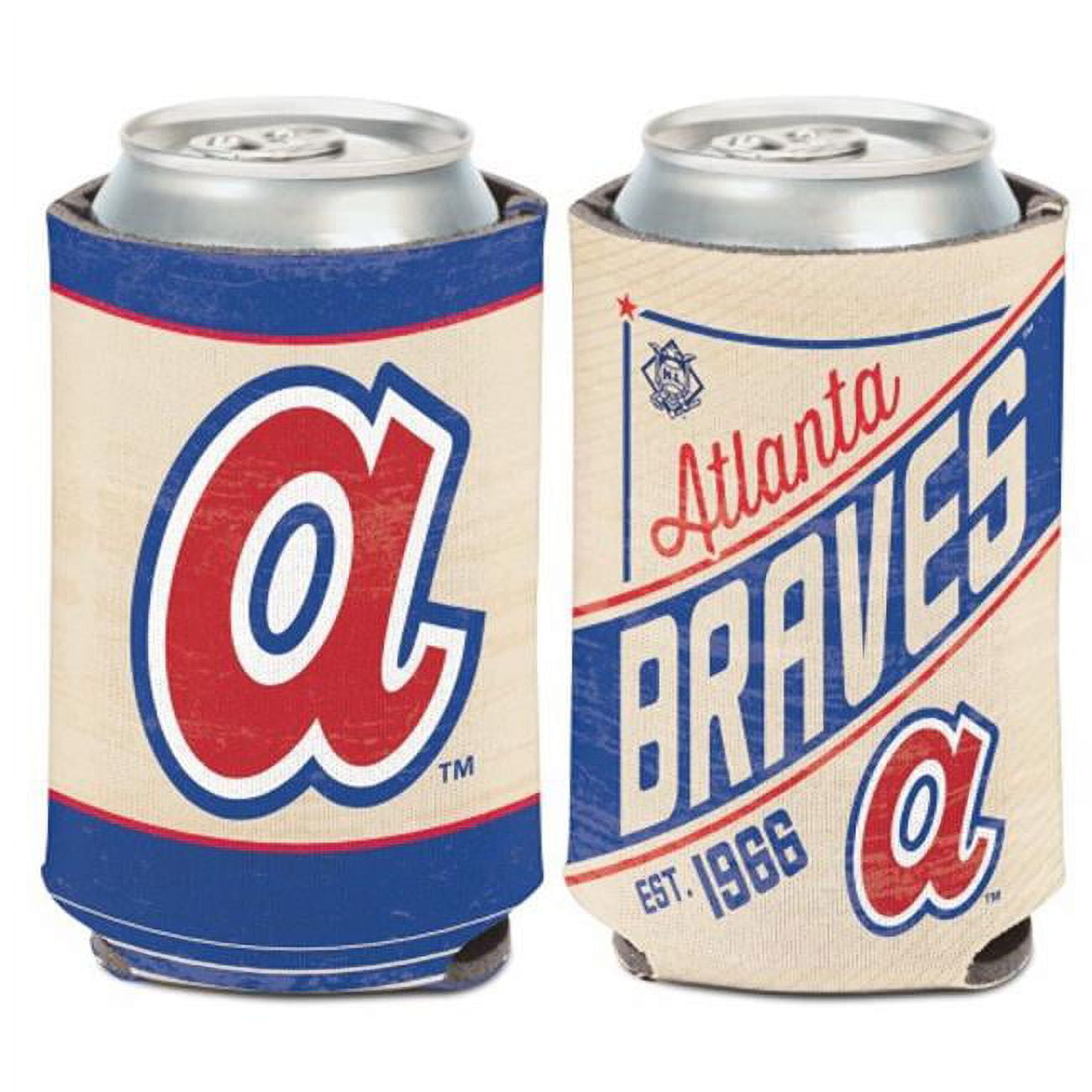 MLB Atlanta Braves Can Cooler Vintage Design
