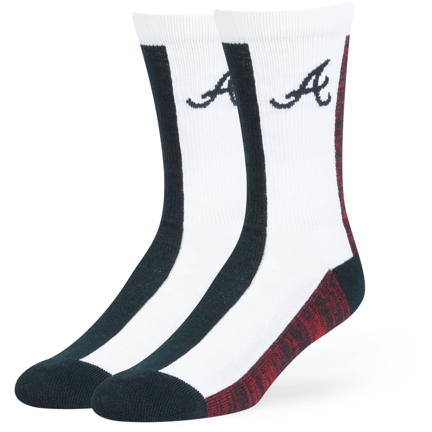 MLB Atlanta Braves Everett Crew Socks - Fan Favorite 