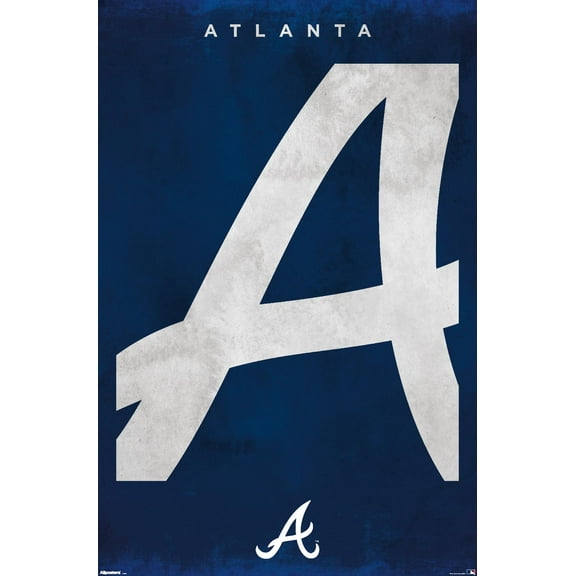 MLB Atlanta Braves - Logo 25 Wall Poster, 22.375" x 34"