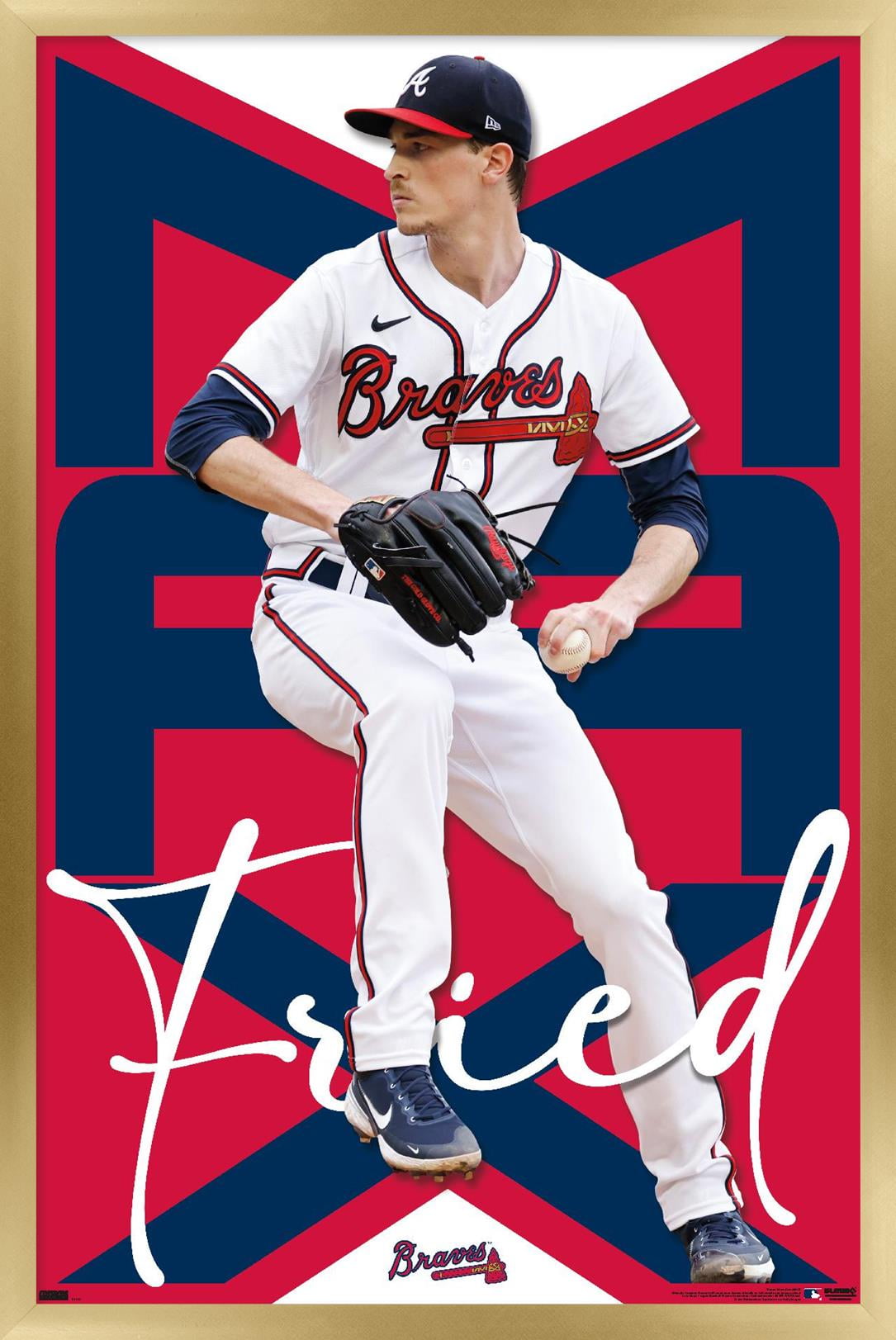 MLB Atlanta Braves - Max Fried 23 Wall Poster, 14.725
