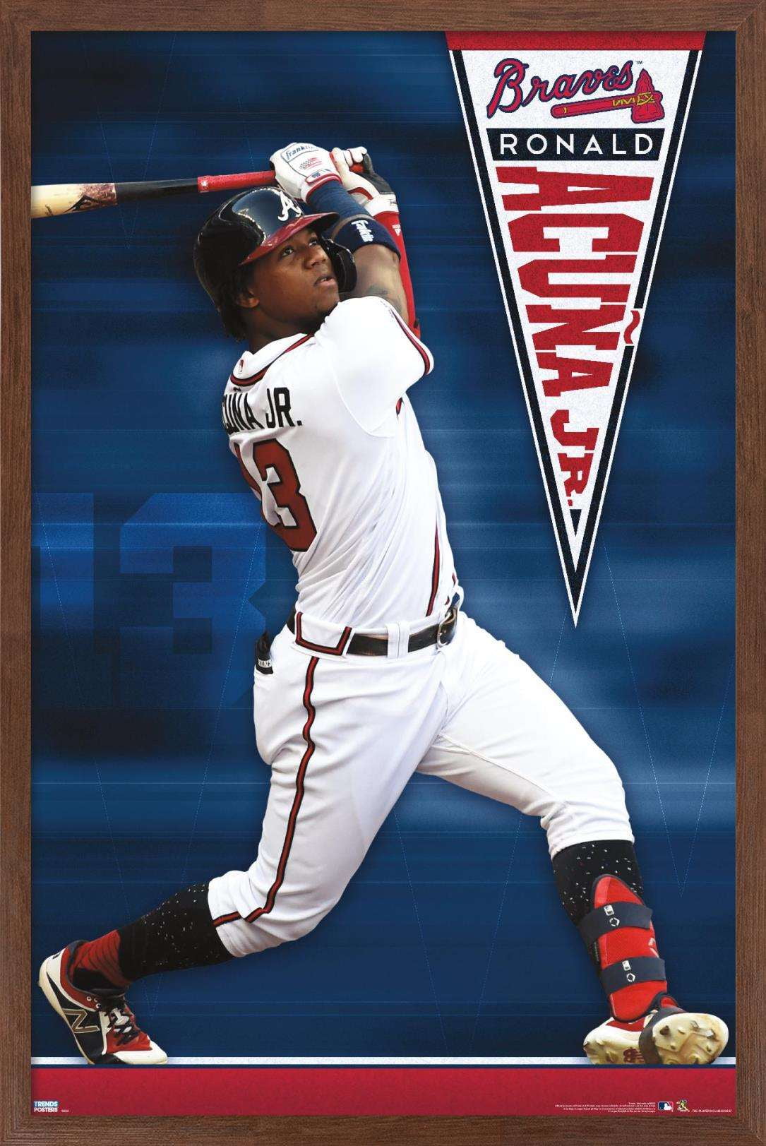 Acuna (Ronald Acuna Jr.) Atlanta Braves Officially Licensed MLB Print