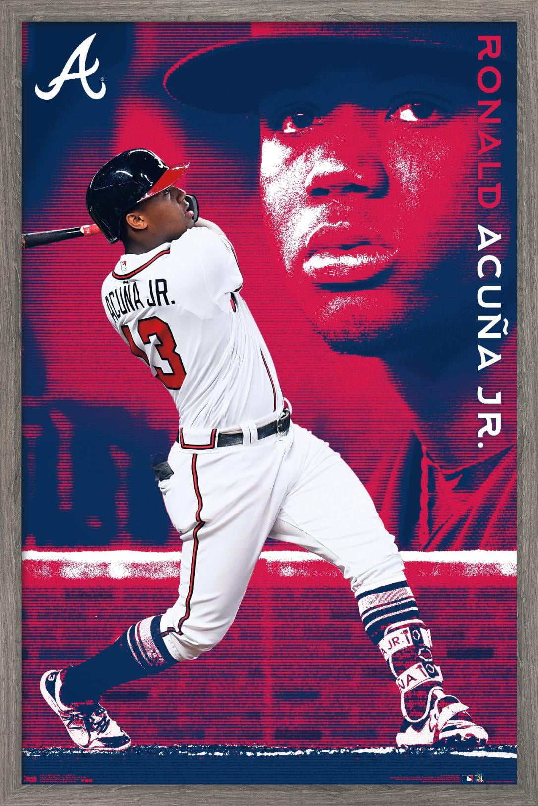 : ZEVIT Ronald Acuna Jr 14 Canvas Poster Bedroom Decor