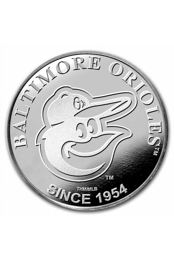 Baltimore Orioles 1 oz Silver Round