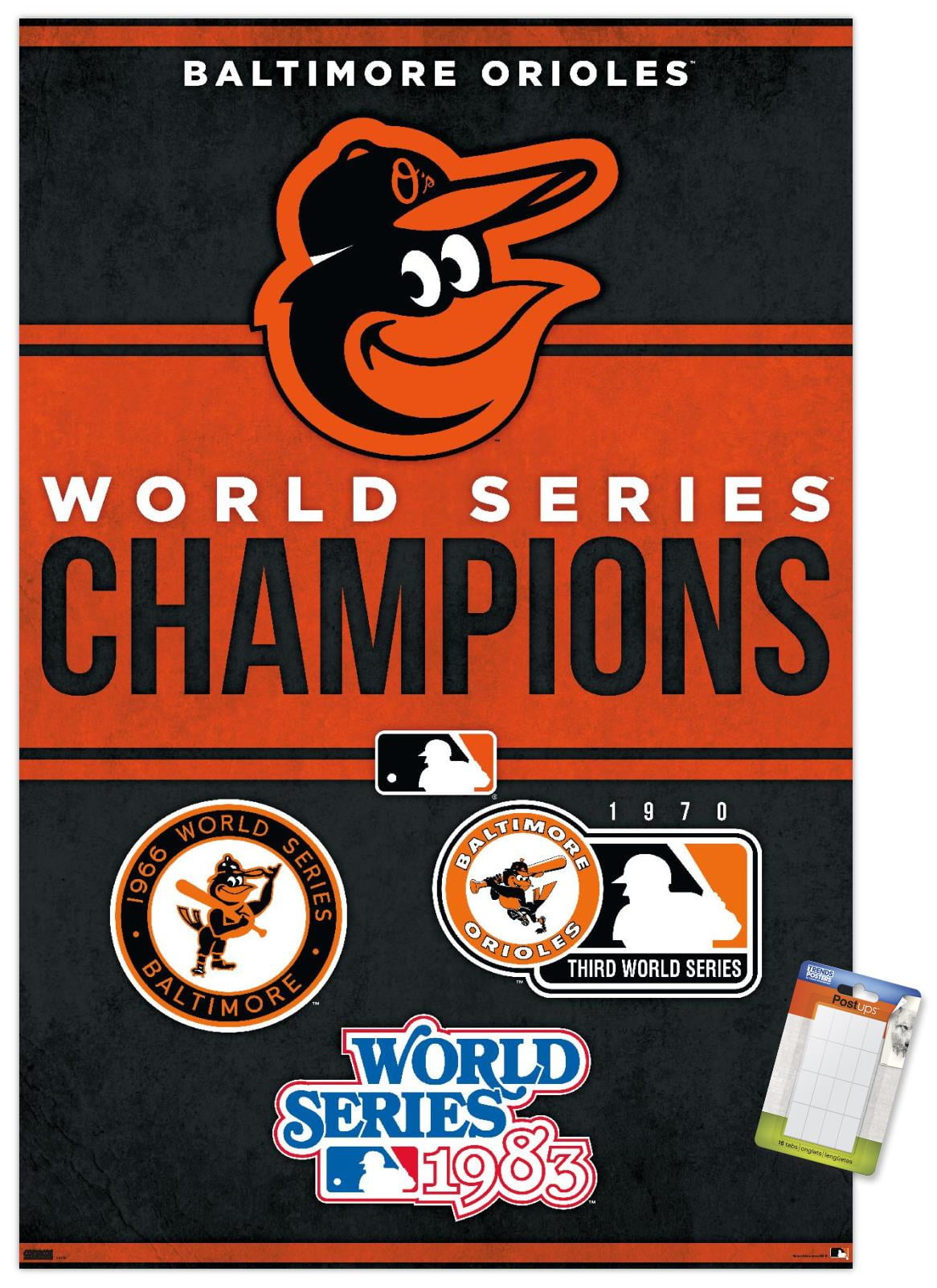 MLB Baltimore Orioles - Champions 23 Wall Poster, 22.375