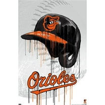 MLB Baltimore Orioles - Drip Helmet 22 Wall Poster, 22.375" x 34"