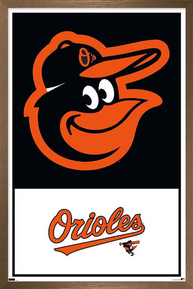 MLB Baltimore Orioles - Logo 22 Wall Poster, 14.725 x 22.375