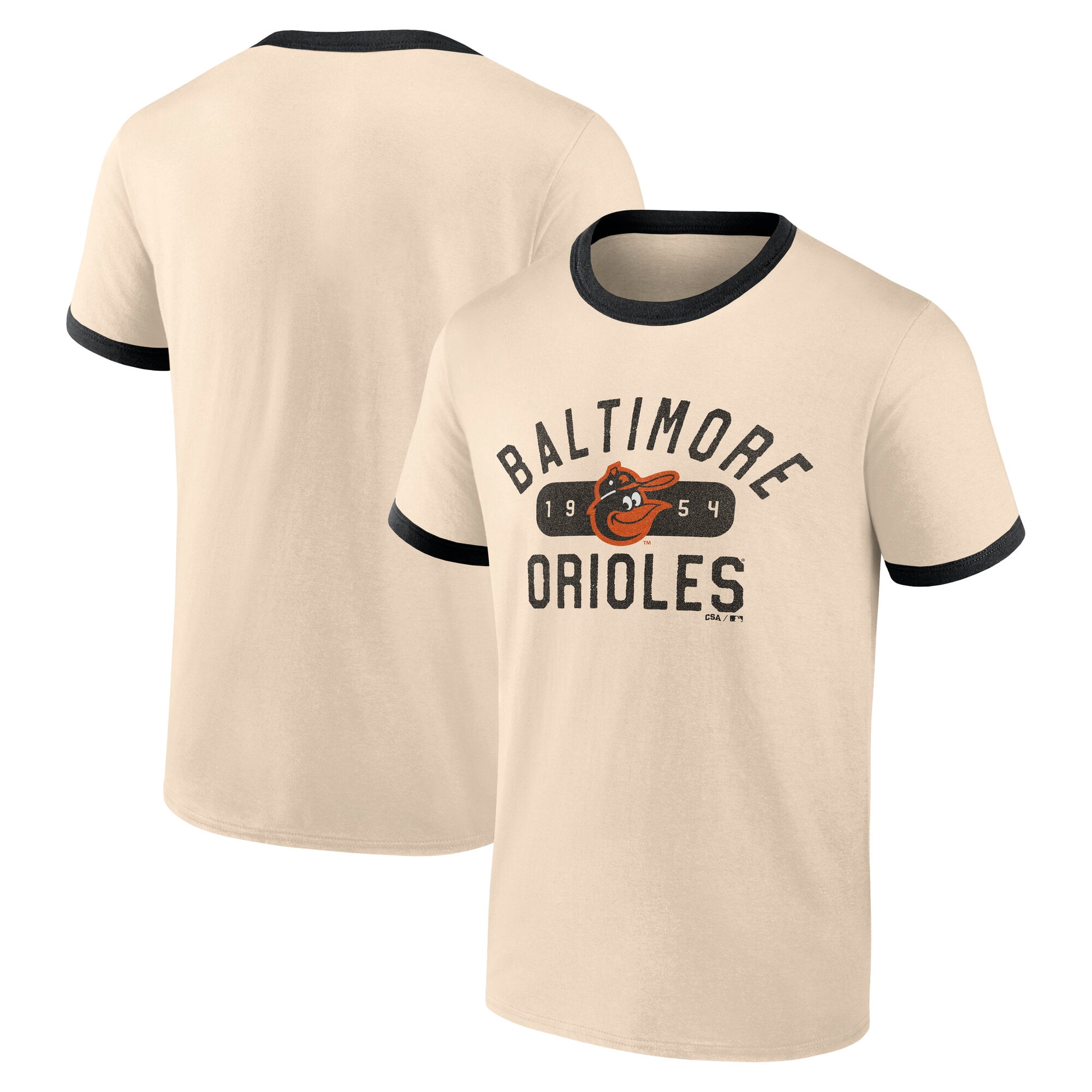 MLB Baltimore Orioles Men's Fashion Short Sleeve T Shirt Black ...
