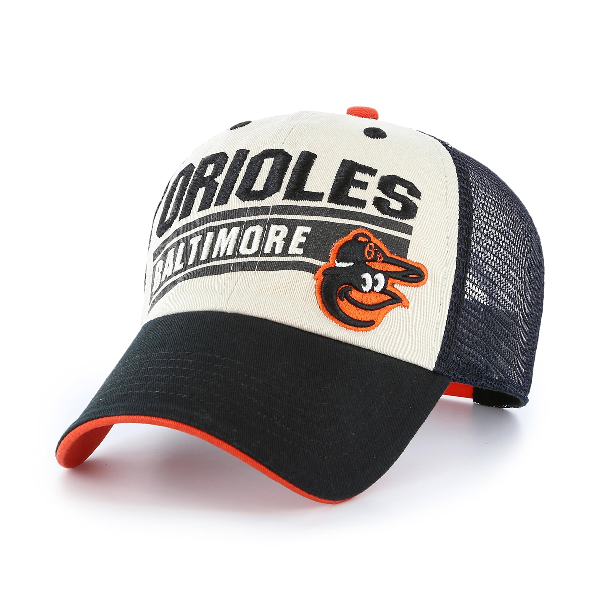 47 Men's Baltimore Orioles Adjustable Trucker Hat - Black - One Size - Each