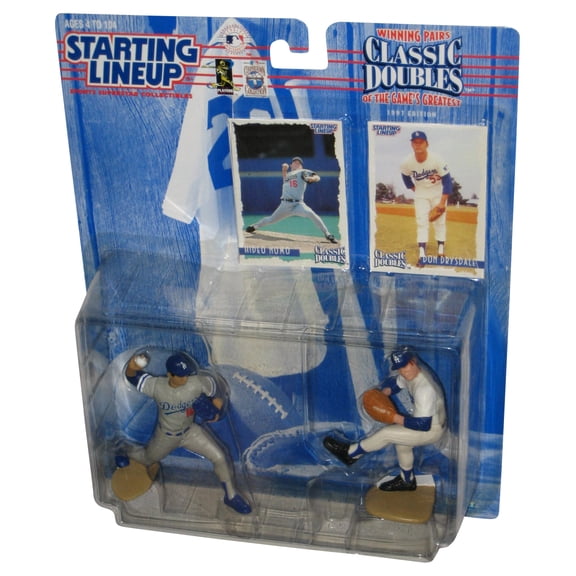 MLB Baseball Classic Doubles Starting Lineup (1997) Hideo Nomo & Don Drysdale Figure Set