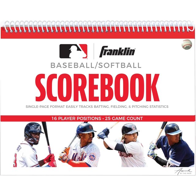 CS Peterson Scoremaster Official Baseball / Softball Scorebook – Made In USA