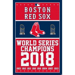 Boston Red Sox 2018 World Series Champions 14" Embroidered