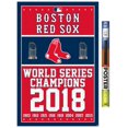 thumbnail image 1 of MLB Boston Red Sox - Champions 18 Wall Poster, 22.375" x 34", 1 of 2