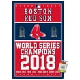 thumbnail image 1 of MLB Boston Red Sox - Champions 18 Wall Poster with Push Pins, 22.375" x 34", 1 of 3