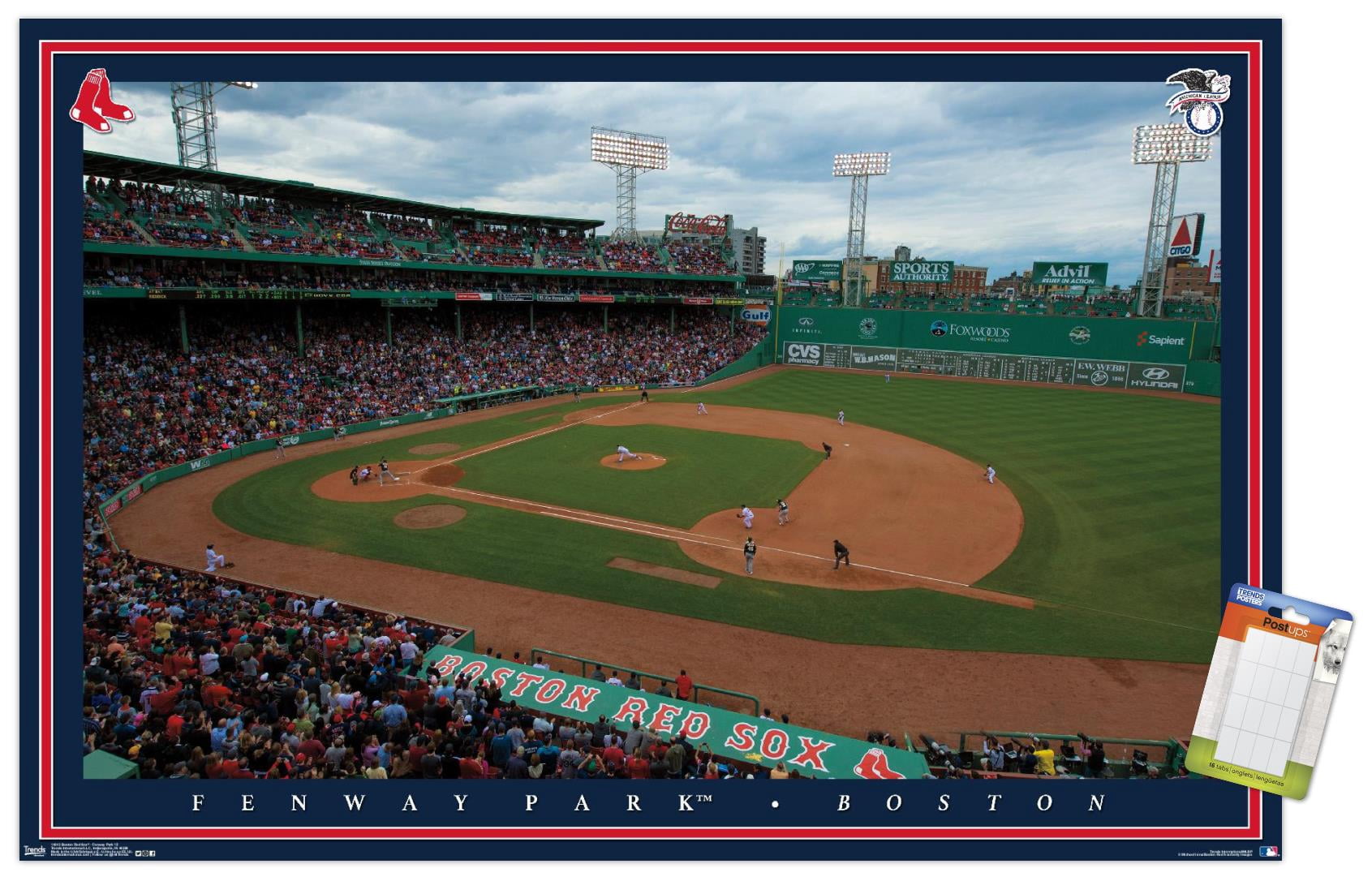 MLB Boston Red Sox - Fenway Park 15 Wall Poster, 14.725" x 22.375"