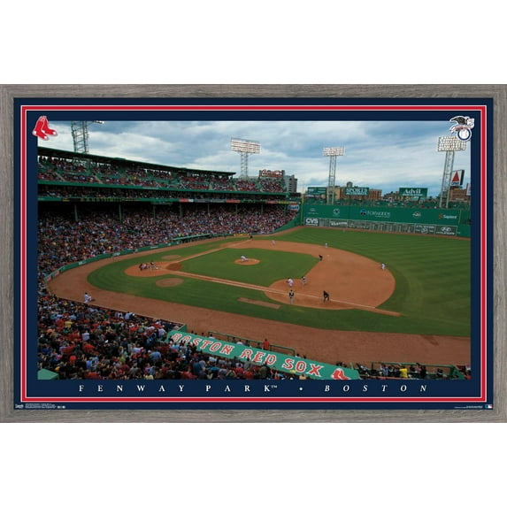 MLB Boston Red Sox - Fenway Park 15 Wall Poster, 22.375" x 34", Framed