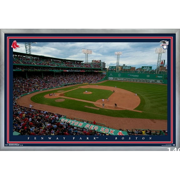 MLB Boston Red Sox - Fenway Park 15 Wall Poster, 22.375" x 34", Framed