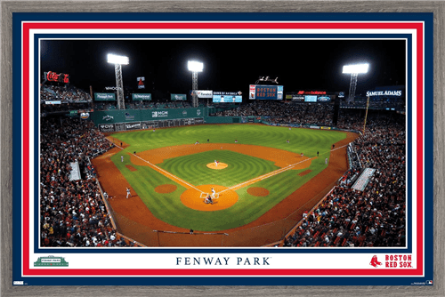 MLB Boston Red Sox - Fenway Park 22 Wall Poster, 14.725" x 22.375" Framed