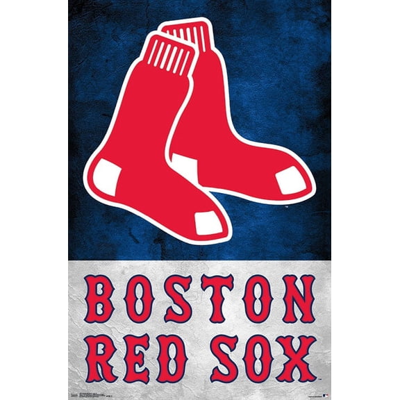 MLB Boston Red Sox - Logo 18 Wall Poster, 22.375" x 34"