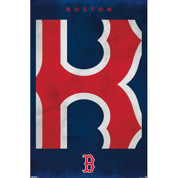 MLB Boston Red Sox - Logo 25 Wall Poster, 22.375" x 34"