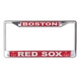thumbnail image 1 of MLB Boston Red Sox Logo Mega Small Over Large License Plate Frame, 1 of 2