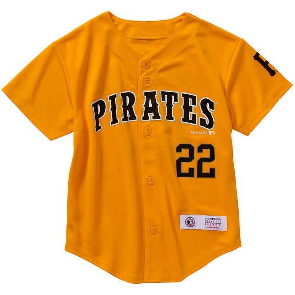 Men's Pittsburgh Pirates Dave Parker Mitchell & Ness Gold Cooperstown  Collection Authentic Jersey