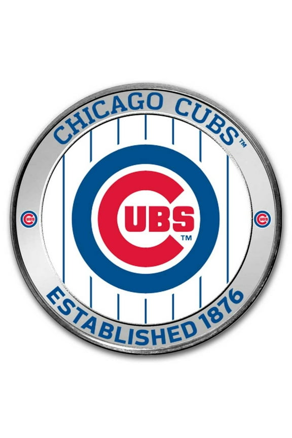 Chicago Cubs 1 oz Silver Colorized Round (w/ Box)