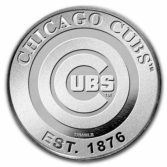 MLB Chicago Cubs 1 oz Silver Round