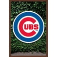 thumbnail image 1 of MLB Chicago Cubs - Logo 16 Wall Poster, 22.375" x 34" Framed, 1 of 2