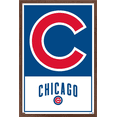thumbnail image 1 of MLB Chicago Cubs - Logo 22 Wall Poster, 22.375" x 34" Framed, 1 of 5