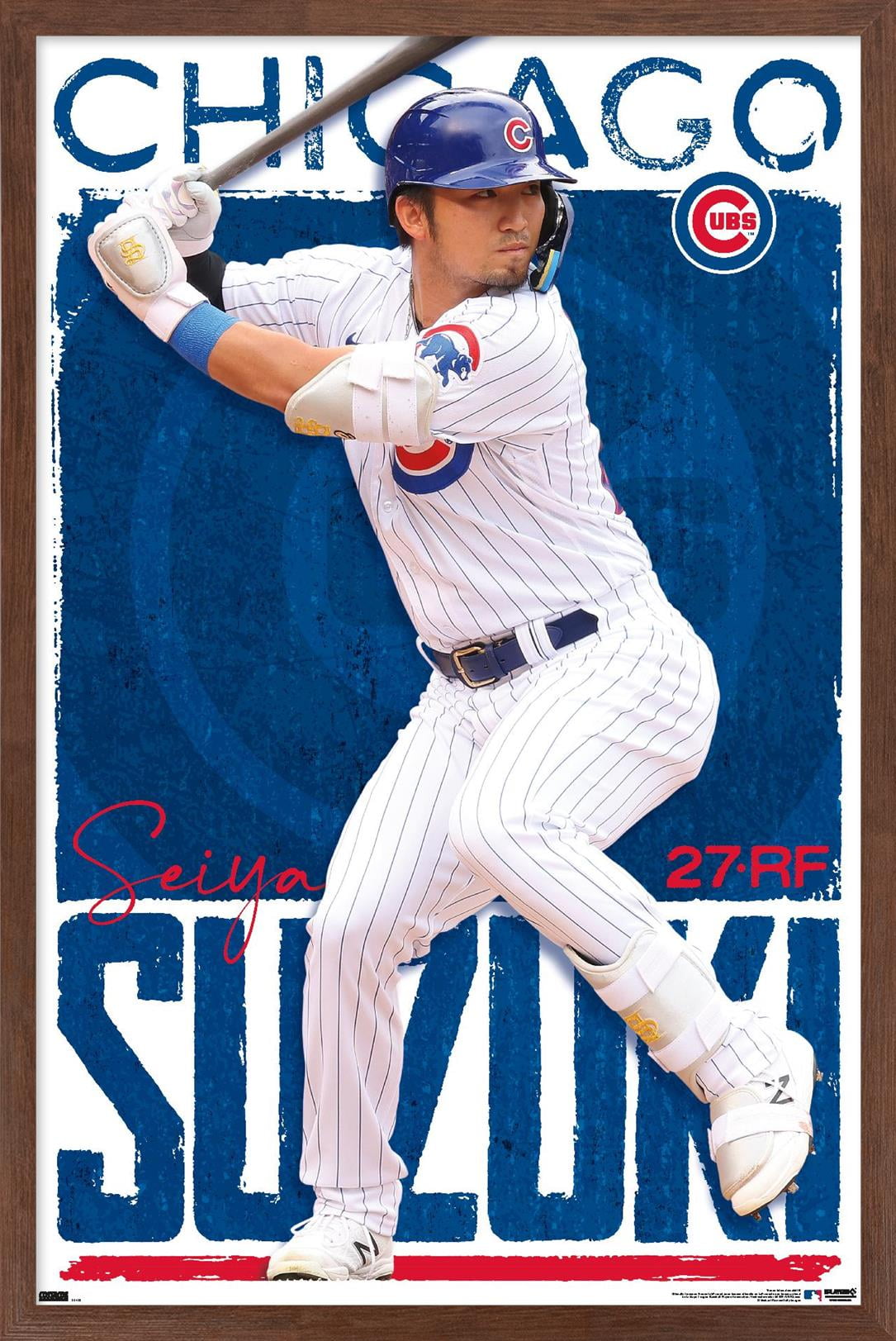 Trends International MLB Chicago Cubs Seiya Suzuki Wall Poster