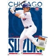 thumbnail image 1 of MLB Chicago Cubs - Seiya Suzuki 23 Wall Poster with Push Pins, 14.725" x 22.375", 1 of 6