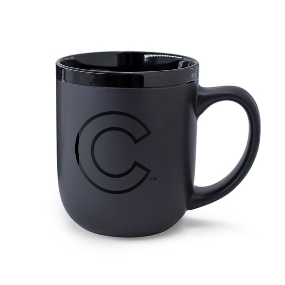 WinCraft Chicago Cubs 17oz. Black Tonal Ceramic Mug