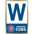 thumbnail image 1 of MLB Chicago Cubs - W 16 Wall Poster, 22.375" x 34", Framed, 1 of 3