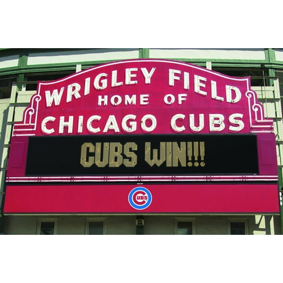 MLB Chicago Cubs - Win Wall Poster, 22.375" x 34"