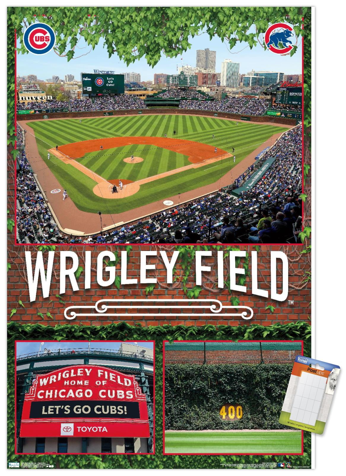 MLB Chicago Cubs - Wrigley Field 19 Wall Poster, 22.375" x 34"
