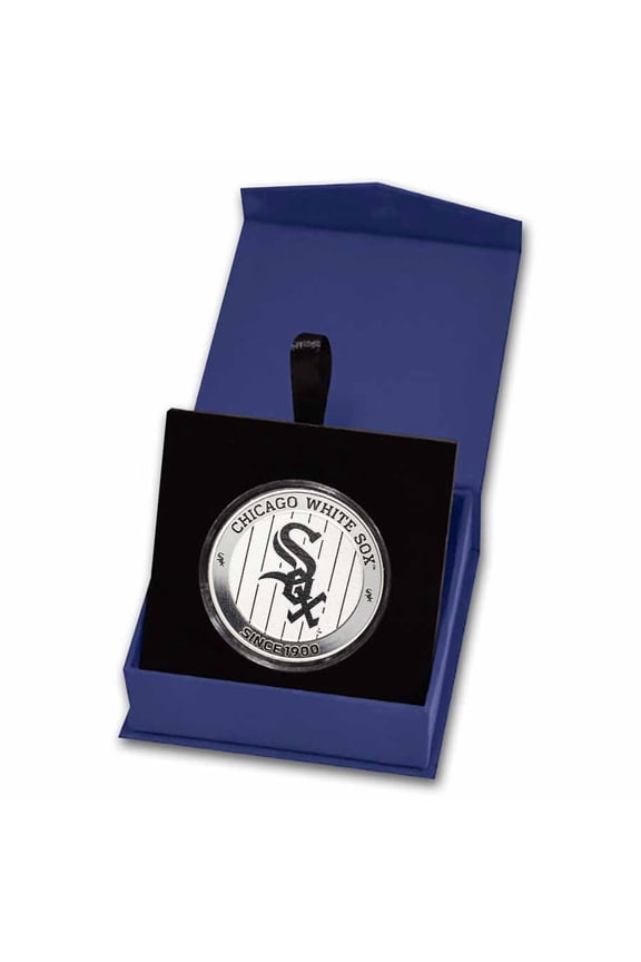 Chicago White Sox 1 oz Silver Colorized Round (w/ Box)