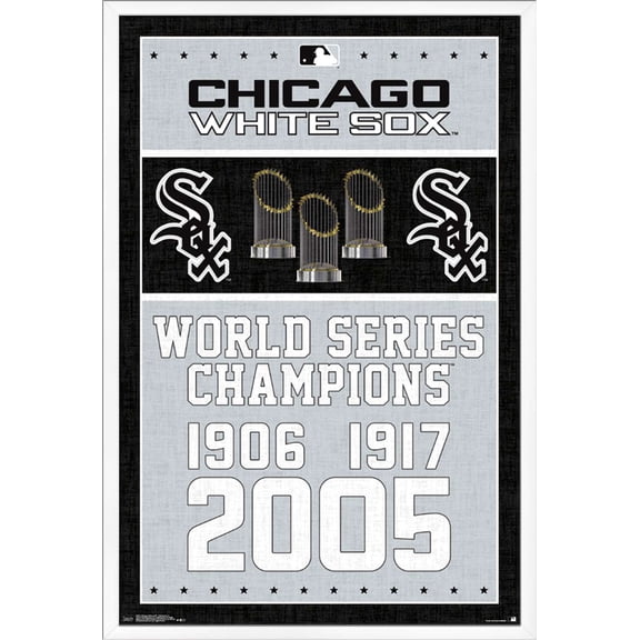 MLB Chicago White Sox - Champions 17 Wall Poster, 22.375" x 34" Framed